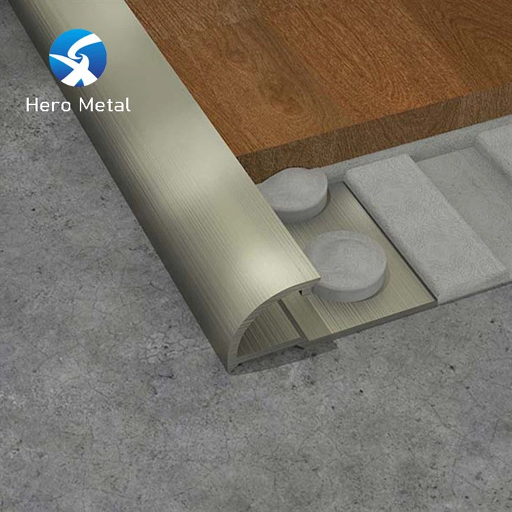 metal trim tile